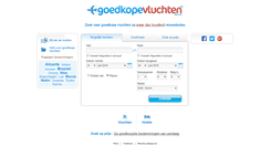 Desktop Screenshot of goedkopevluchten.be
